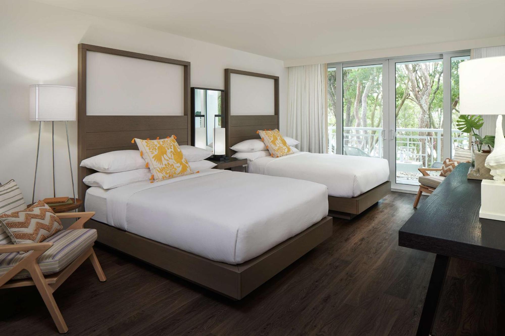 Queen Room Two Queen Beds Hammock View